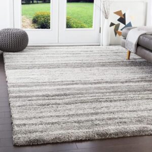 mark&day area rugs, 8x11 gaston modern shag taupe area rug, beige carpet for living room, bedroom or kitchen (7'10" x 10'10")