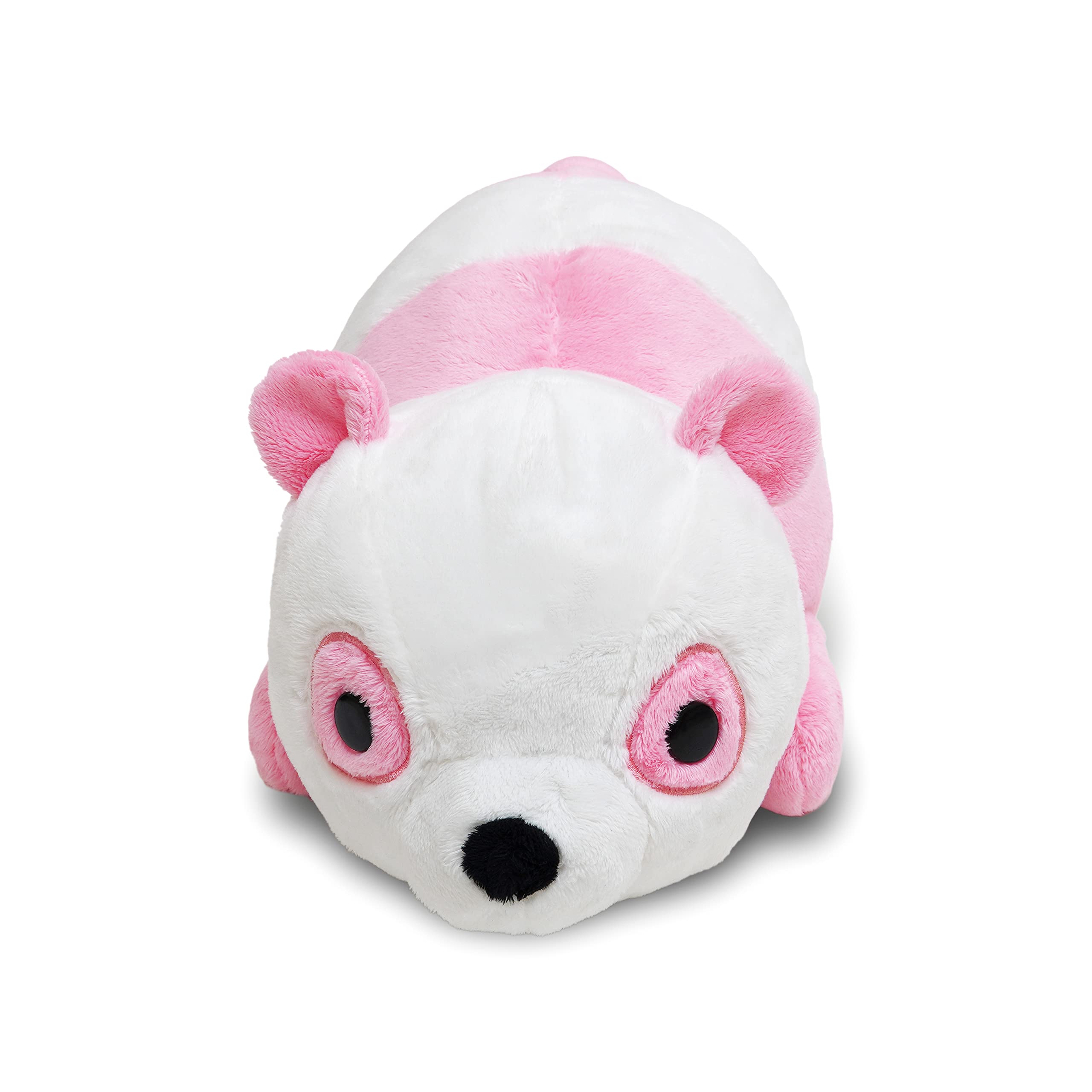 Avocatt Pink Panda Bear Plushie - 12 Inches Panda Pillow for Boys and Girls - Squishy Plush Toy Stuffed Animal - Kawaii Cute Japanese Anime Style Gift