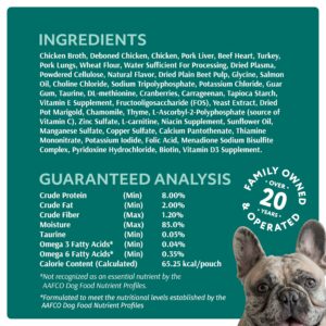 Optimeal Wet Dog Food Pouches - Proudly Ukrainian - Nutritionally Balanced Dog Food Wet Recipe for Digestive Care of Adult Dogs (4.5lbs Total (24 Pouches), Chicken & Lamb)