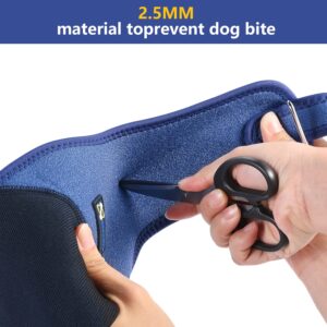 COODEO Dog Recovery Sleeve, Pet Wounds Prevent Licking, Bite, Keep Dry, Abrasion Resistant Dog Recovery Suit, Washable Neoprene 2.5mm Thick and Waterproof, Cone Collar Alternative (S)