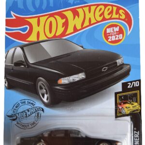 Hot Wheels '96 Chevrolet Impala SS, [Black] 232/250 Nightburnerz 2/10