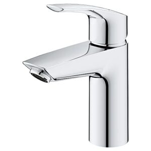 GROHE 32643003 Eurosmart Single-Handle S-Size Bathroom Sink Faucet, Chrome