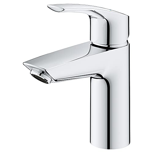 GROHE 32643003 Eurosmart Single-Handle S-Size Bathroom Sink Faucet, Chrome