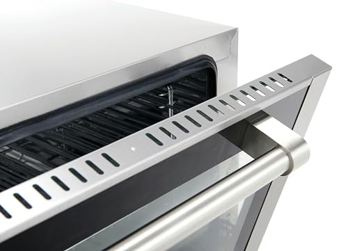 Kratos Commercial Oven, Half Size Electric Countertop Convection Oven, Holds Four Half Size Sheet Pans, 120V (29M-002)