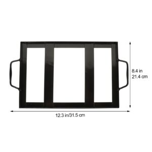 YARNOW Salt Block Holder Salt Plate Holder Metal Holder for 8x12 Salt Block