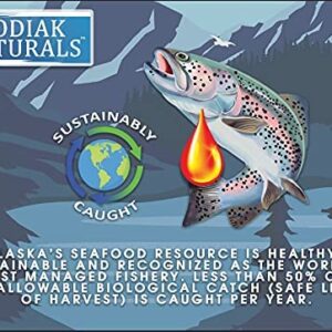 Kodiak Naturals, 32 oz Wild Alaskan Salmon Oil Formula - Balanced Blend of Pure Fish Oils, with EPA and DHA from Wild-Caught Fish, Support for Skin & Coat, Immune & Heart Health, and Joints