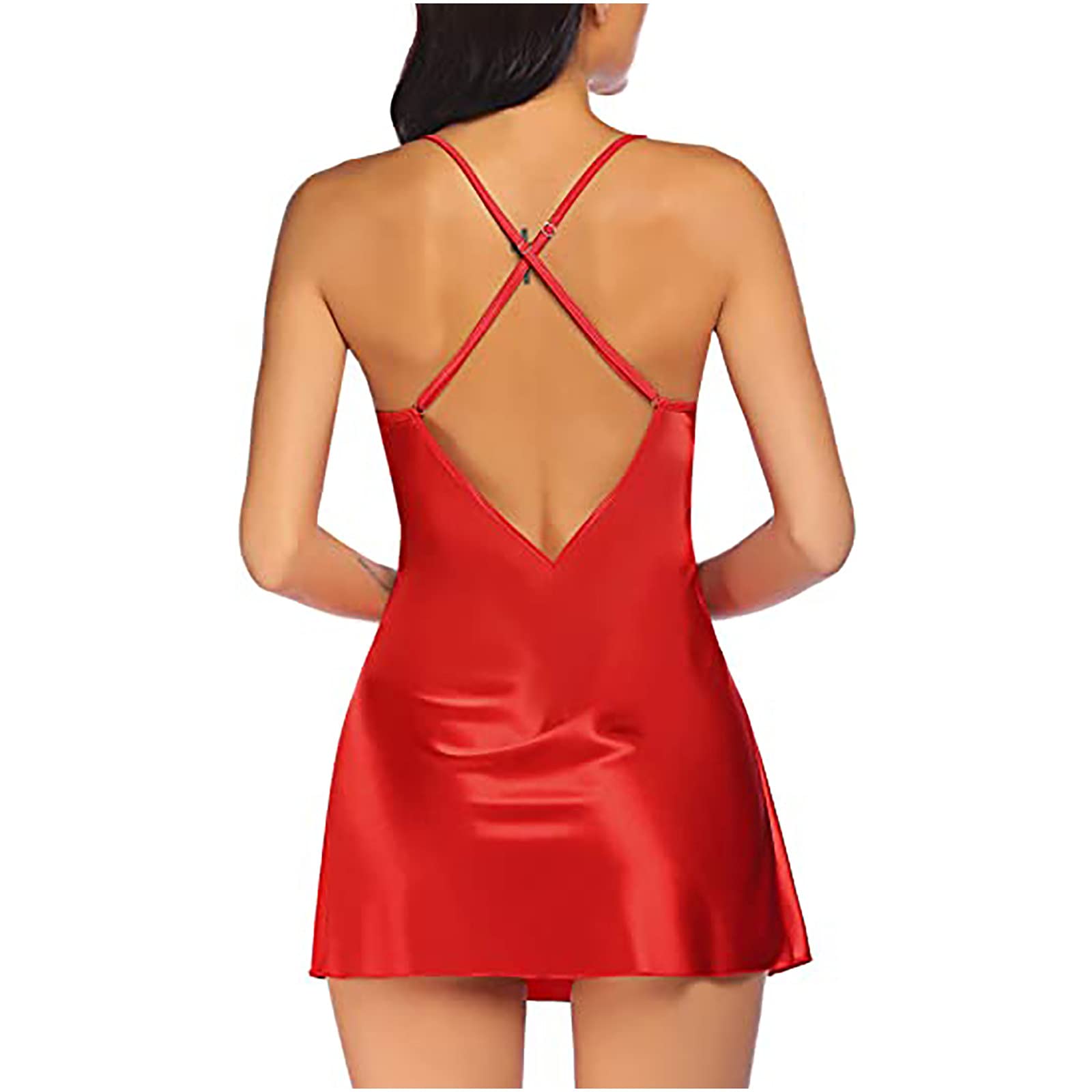 sex accessories for adults couples adult sex games sex babydoll lingerie for women for sex naughty sex stuff for couples kinky lingerie for women for sex play 238 (Red, S)