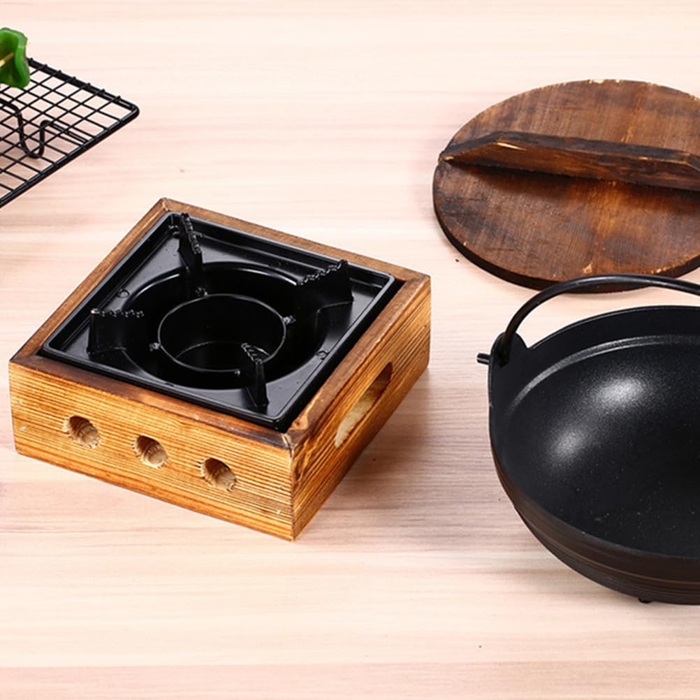 Cast Iron Nabe Pot Iron Soup Pot Cast Iron Stock Pot Non- Stick Cooking Pot Soup Pot Japanese Hot Pot Saucepan Stew Pot Casserole Pot Oven Pot With Furnace Sukiyaki Hot Pot Sukiyaki Hot Pot