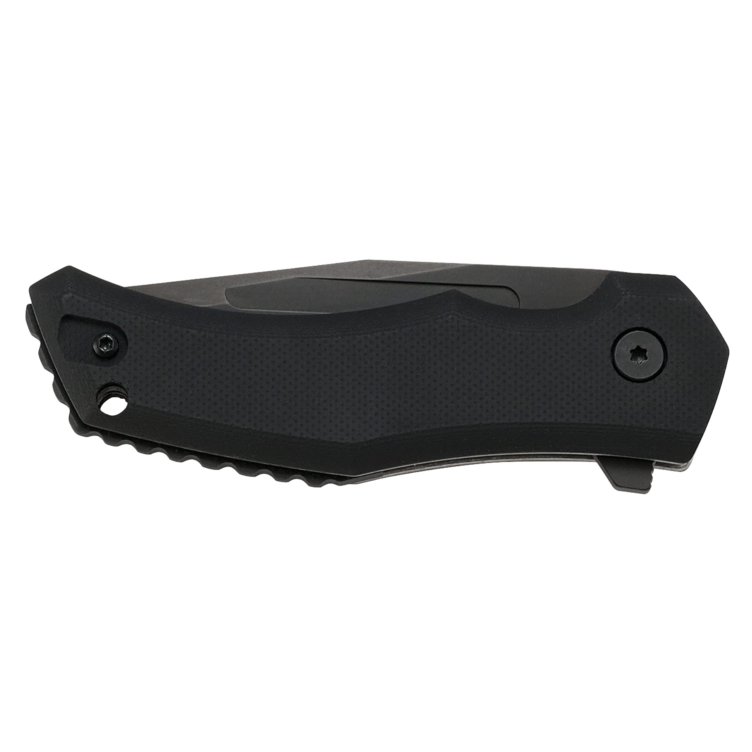 CRKT Fawkes EDC Folding Pocket Knife: Assisted Open Everyday Carry, D2 Blade, Liner Lock, G10 Handle with Reversible Pocket Clip 2372K