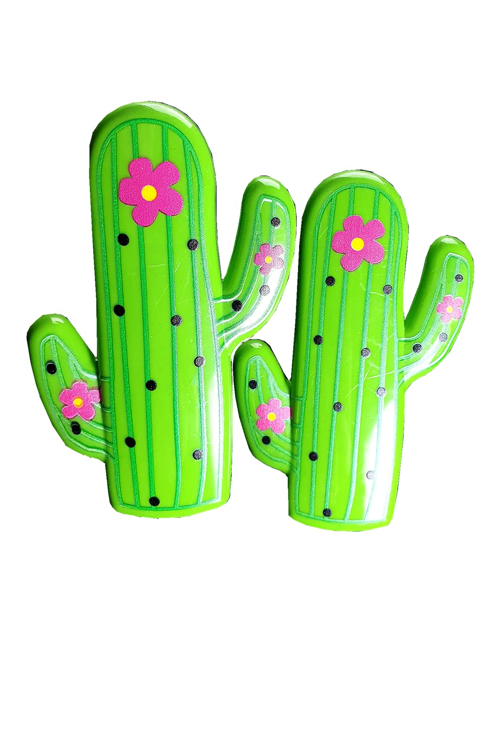 Cactus Style Beach Towel Clips Jumbo Size for Beach Chair, Cruise Beach Patio, Pool Accessories for Chairs, Household Clip, Baby Stroller. by C&H Solutions