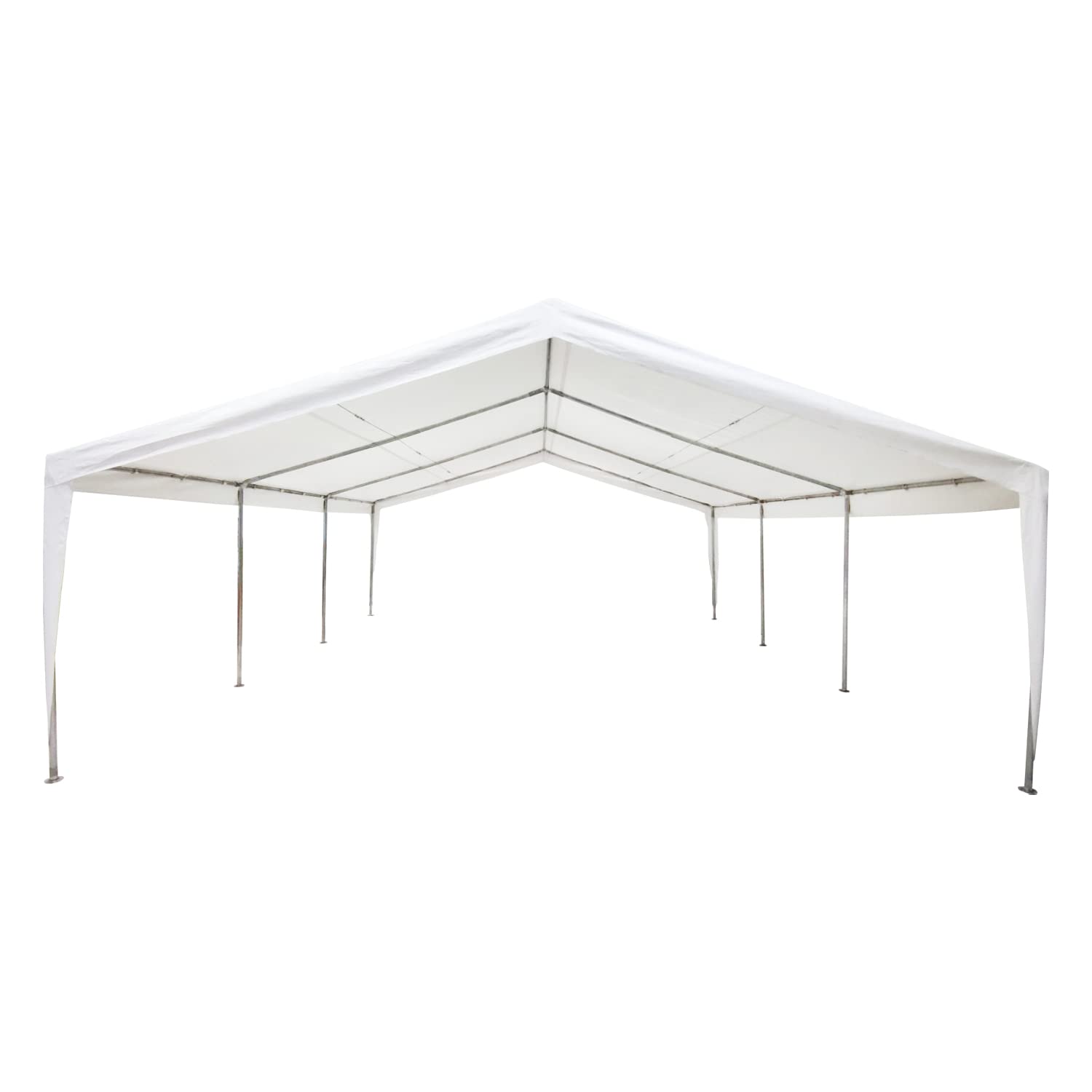 Caravan Canopy Domain Pro 400 20'x20' Carport Shelter, White