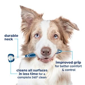 Fresh Breath Certified Wellness Collection Vet Strength Oral Care Kit for Large Dogs - Removes Plaque & Tartar - Freshens Bad Dog Breath - Teeth Cleaning Kit