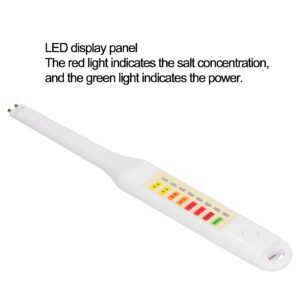 Salinity Tester, Handheld Salinity Meter Simple for Determining The Salt Concentration in Liquid or Food