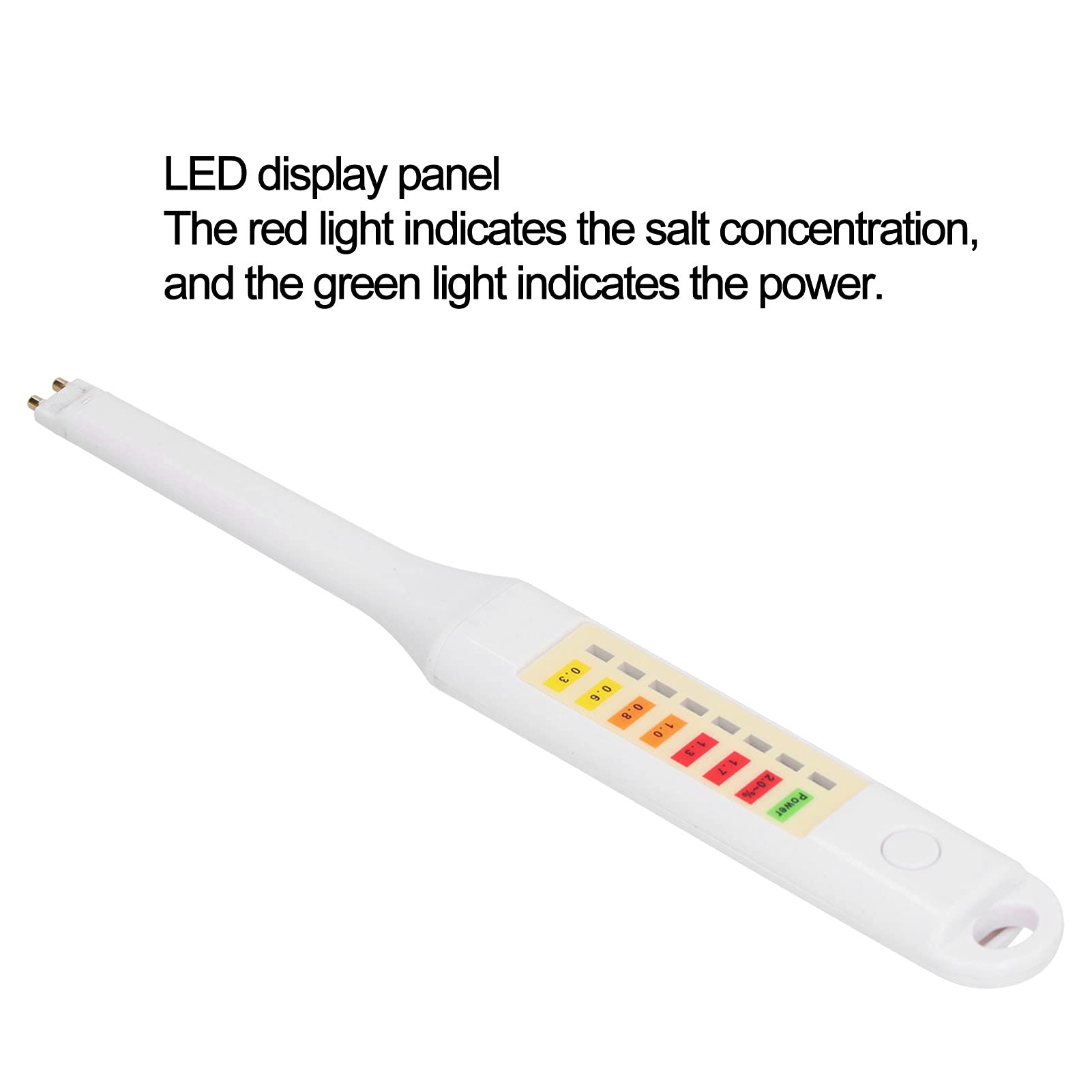 Salinity Tester, Handheld Salinity Meter Simple for Determining The Salt Concentration in Liquid or Food