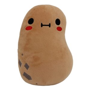 lulezon kawaii potato plush soft toy comfort food stuffed pillow plushie (medium)