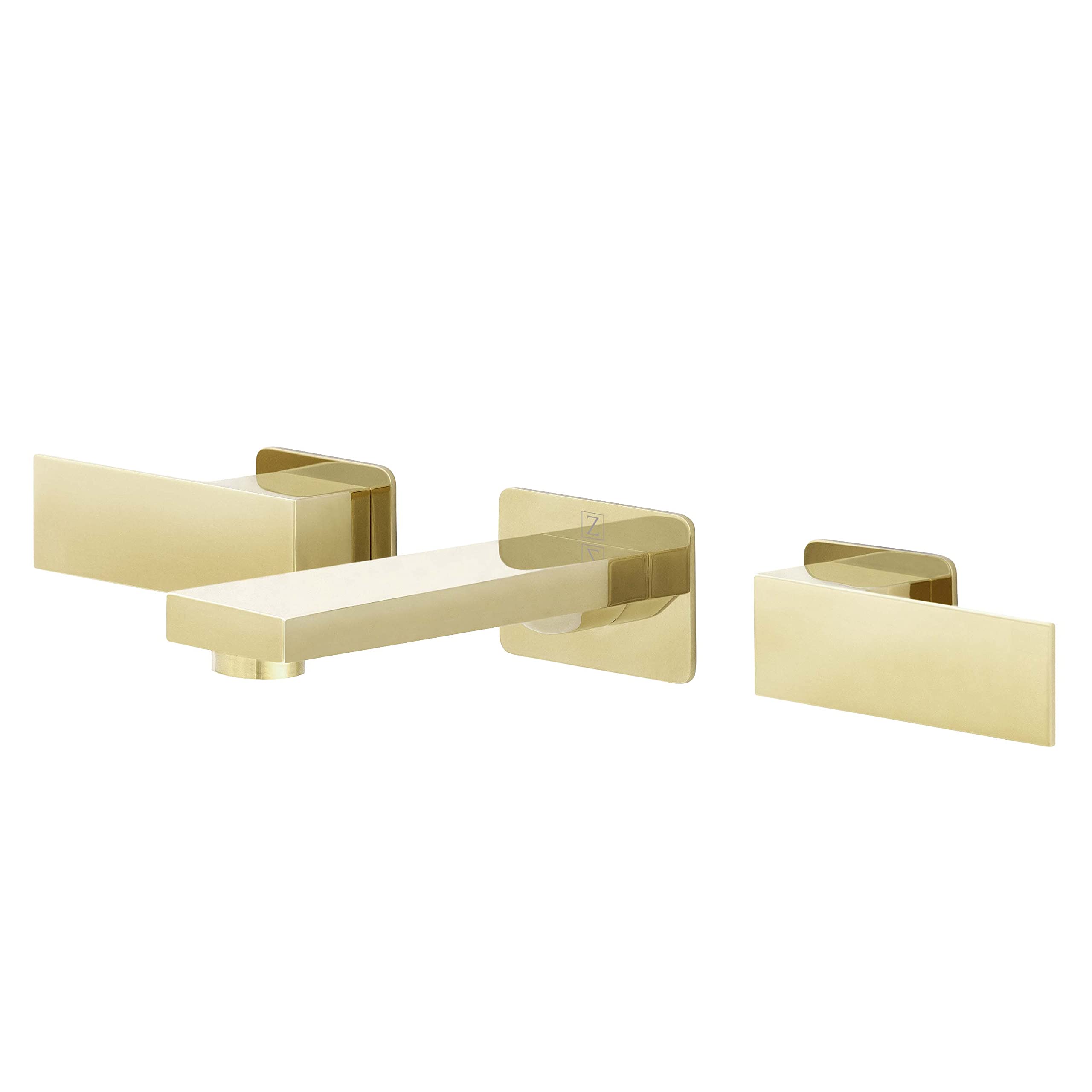 ZLINE Autograph Edition Bliss Wall Mount Bath Faucet in Polished Gold (BLS-BFW-PG)