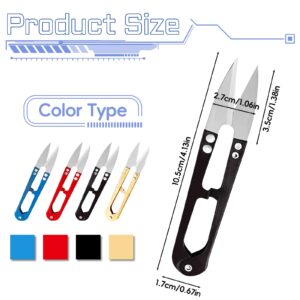 24Pcs Sewing Scissors for Fabric, Thread Yarn Embroidery Clippers Cutter, Small Snips Trimming Nipper, Great for Stitch, Art Craft, Mini DIY Supplies