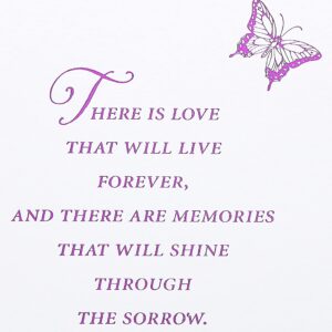 American Greetings Sympathy Card for Loss of Mother (Thinking of You)