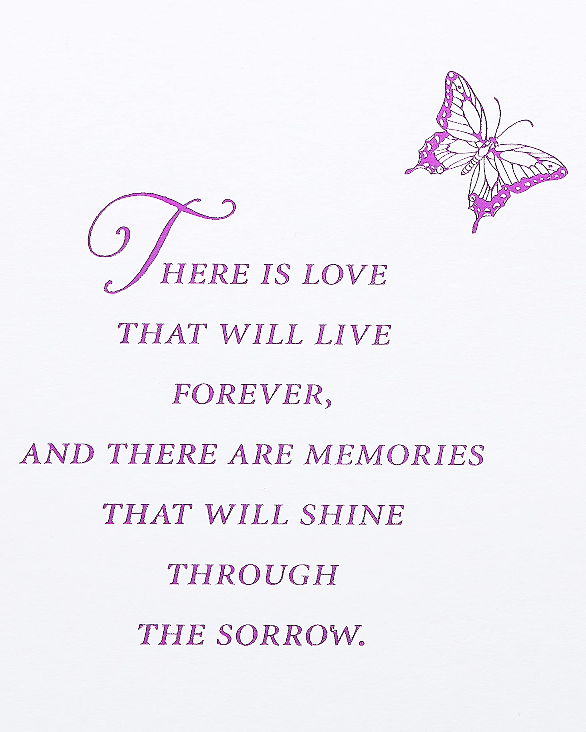 American Greetings Sympathy Card for Loss of Mother (Thinking of You)