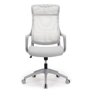 Realspace® Lenzer Mesh High-Back Task Office Chair, Gray, BIFMA Compliant