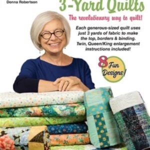 Fiber Café Quick and Easy 3-Yard Quilts Pattern, Brown