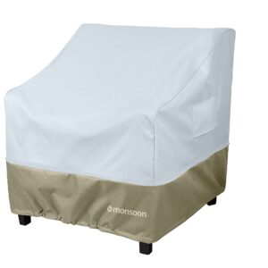 [monsoon] Patio Chair Cover Waterproof Outdoor Lawn Patio Furniture Chair Cover (32")