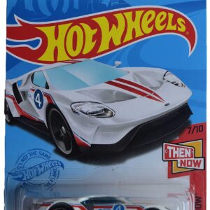 Hot Wheels '17 Ford GT, [White] 164/250 Then and Now 7/10