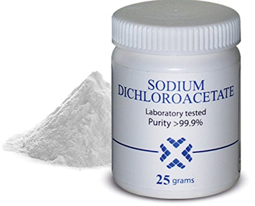 DCA - Sodium Dichloroacetate 25g Powder, Purity >99.9%, Made in Europe, by DCA-LAB, Certificate of Analysis Included, Tested in a Certified Laboratory, Buy Directly from Manufacturer, 0.9oz