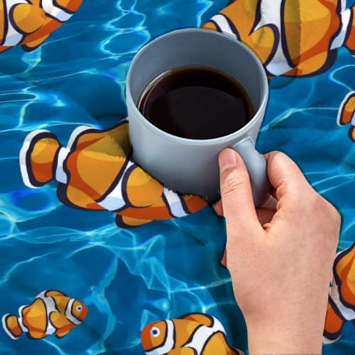 Clownfish Fleece Throw Blanket Gift Soft Warm Lightweight Blankets for Bed Sofa Couch Car 50 x 40in for Kids