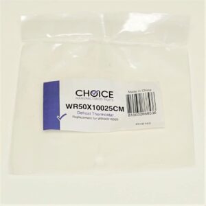 Choice Parts WR50X10025 for GE Refrigerator Defrost Thermostat L50-30F