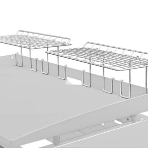 Auckpure Griddle Warming Rack, 2Pcs Stainless Steel Insulation Rack for Blackstone 17'' 22'' 28'' 36'' inches Griddles