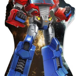 Epic Party Plan Optimus Prime Transformers Balloon Set of 3 - 30'' Tall Centerpiece for Boys' Birthday, Graduation, Summer Party Decorations