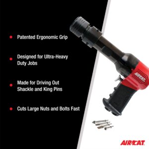 AIRCAT Pneumatic Tools 5300-B-T: Super Duty 0.498-Inch Shank Air Hammer 1,700 BPM - Hammer