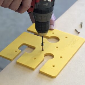 Zipbolt 40.200 Routing Template - For Use with 10.500-10.900 Joint Connectors Drawbolts (10.500, 10.600, 10.700, 10.800, 10.900)