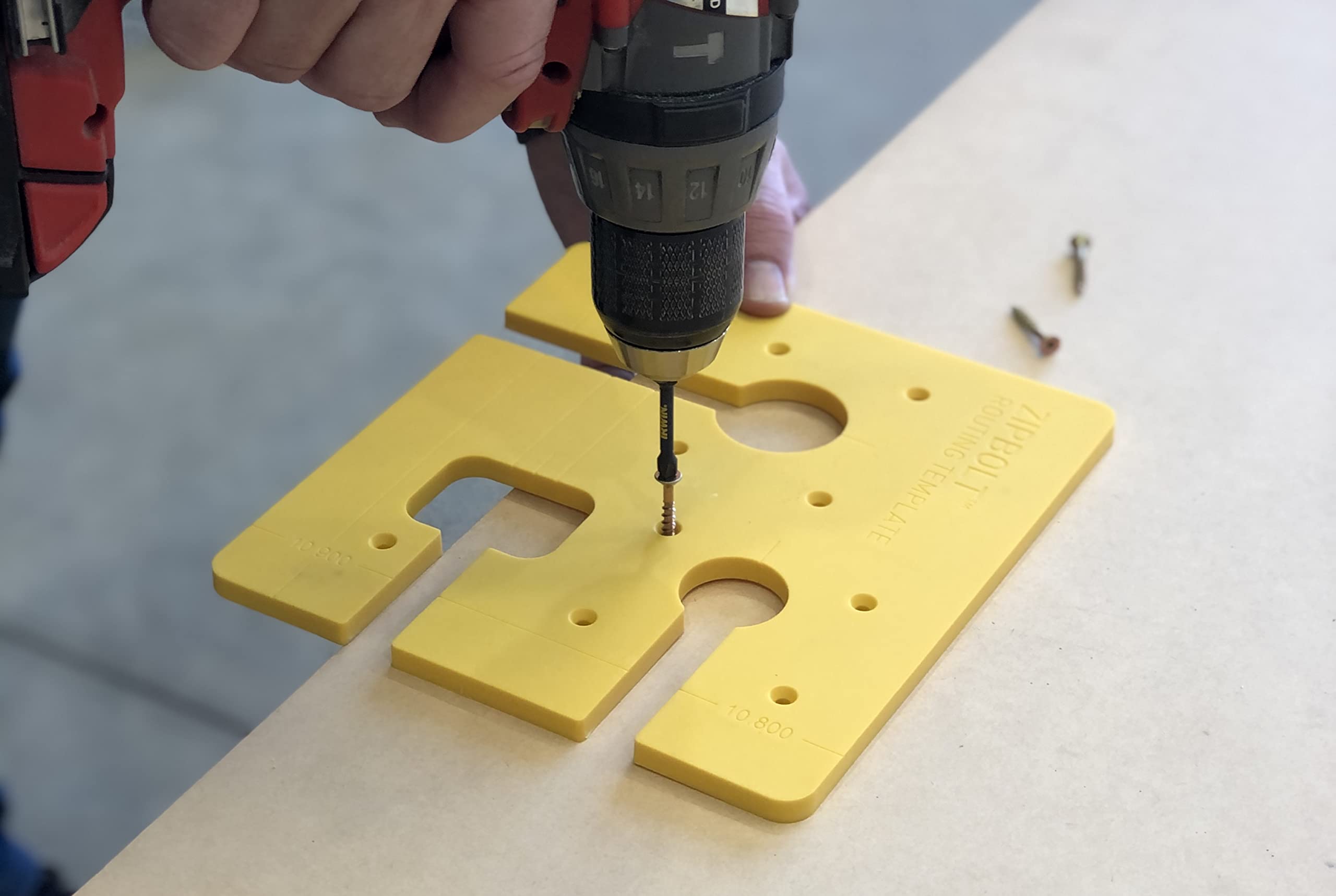 Zipbolt 40.200 Routing Template - For Use with 10.500-10.900 Joint Connectors Drawbolts (10.500, 10.600, 10.700, 10.800, 10.900)