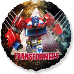 Epic Party Plan Optimus Prime Transformers Balloon Set of 3 - 30'' Tall Centerpiece for Boys' Birthday, Graduation, Summer Party Decorations