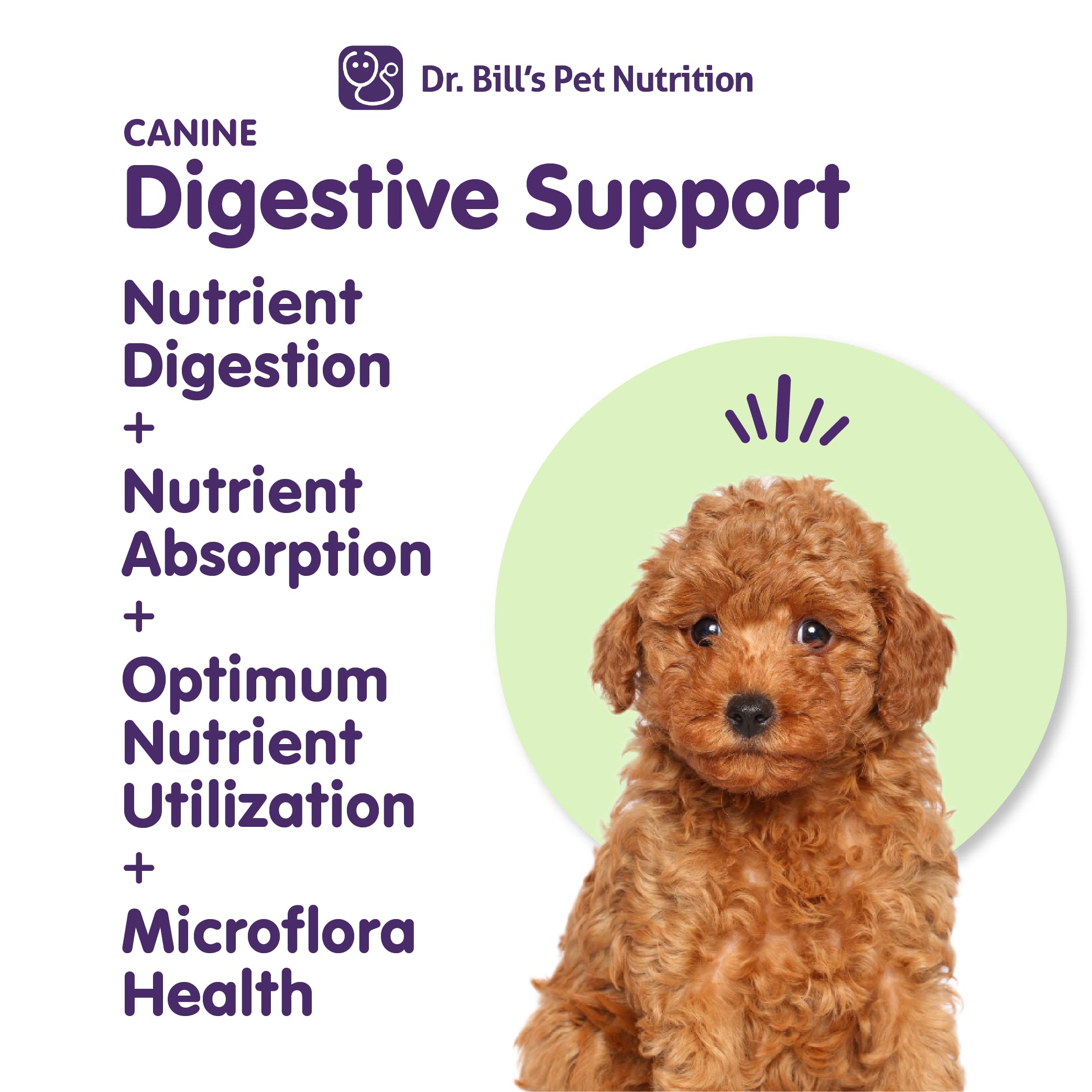 Dr. Bill’s Canine Ultimate Fitness & Health & Canine Digestive Support Dog Supplement Bundle