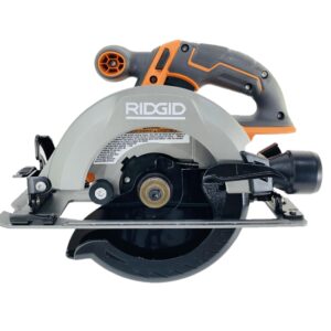 RIDGID 18V Cordless 6-1/2 in. Circular Saw Kit with (1) 4.0 Ah Battery and Charger