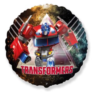 Epic Party Plan Optimus Prime Transformers Balloon Set of 3 - 30'' Tall Centerpiece for Boys' Birthday, Graduation, Summer Party Decorations