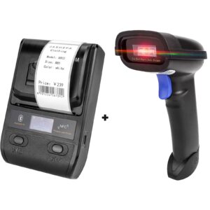 netum nt-1228bc bluetooth barcode scanner, netum g5 label maker bluetooth thermal label printer portable barcode printer