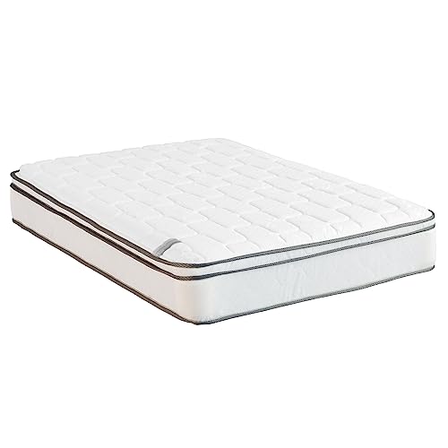 Greaton, 10-Inch Meduim Plush Eurotop Pillowtop Innerspring Mattress, Full XL