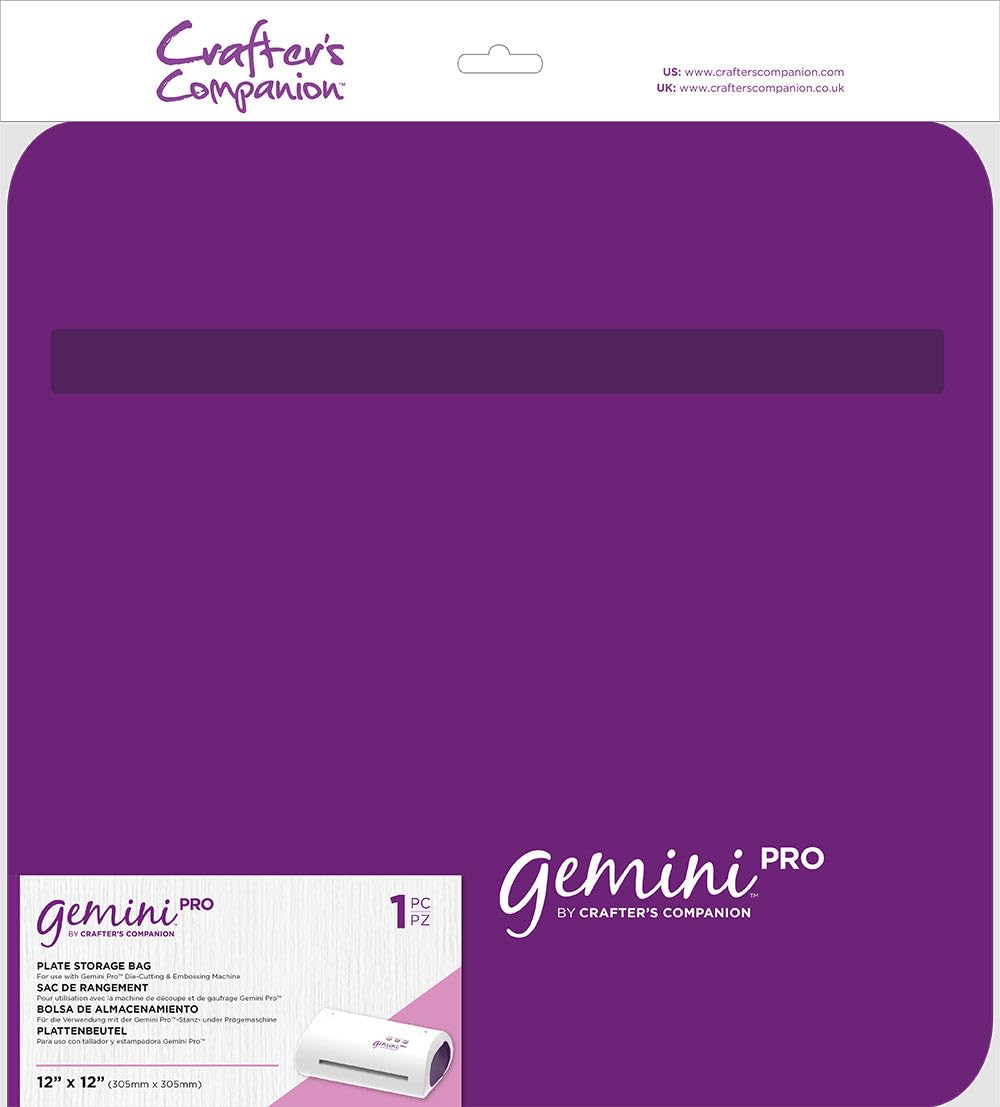 Gemini x 12" Pro Accessories-12 x12 Plate Storage Bag, Purple