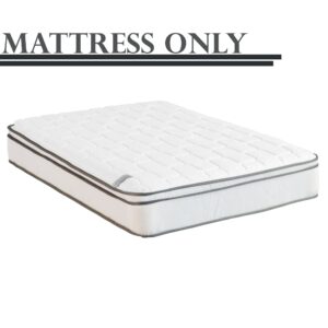 Treaton, 10-Inch Meduim Plush Eurotop Pillowtop Innerspring Mattress, Full XL