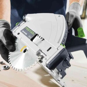 Festool 577664 Cordless Track Saw TSC 55 2x18V 5.0 Ah KEBI-F-Plus and 55-Inch Guide Rail