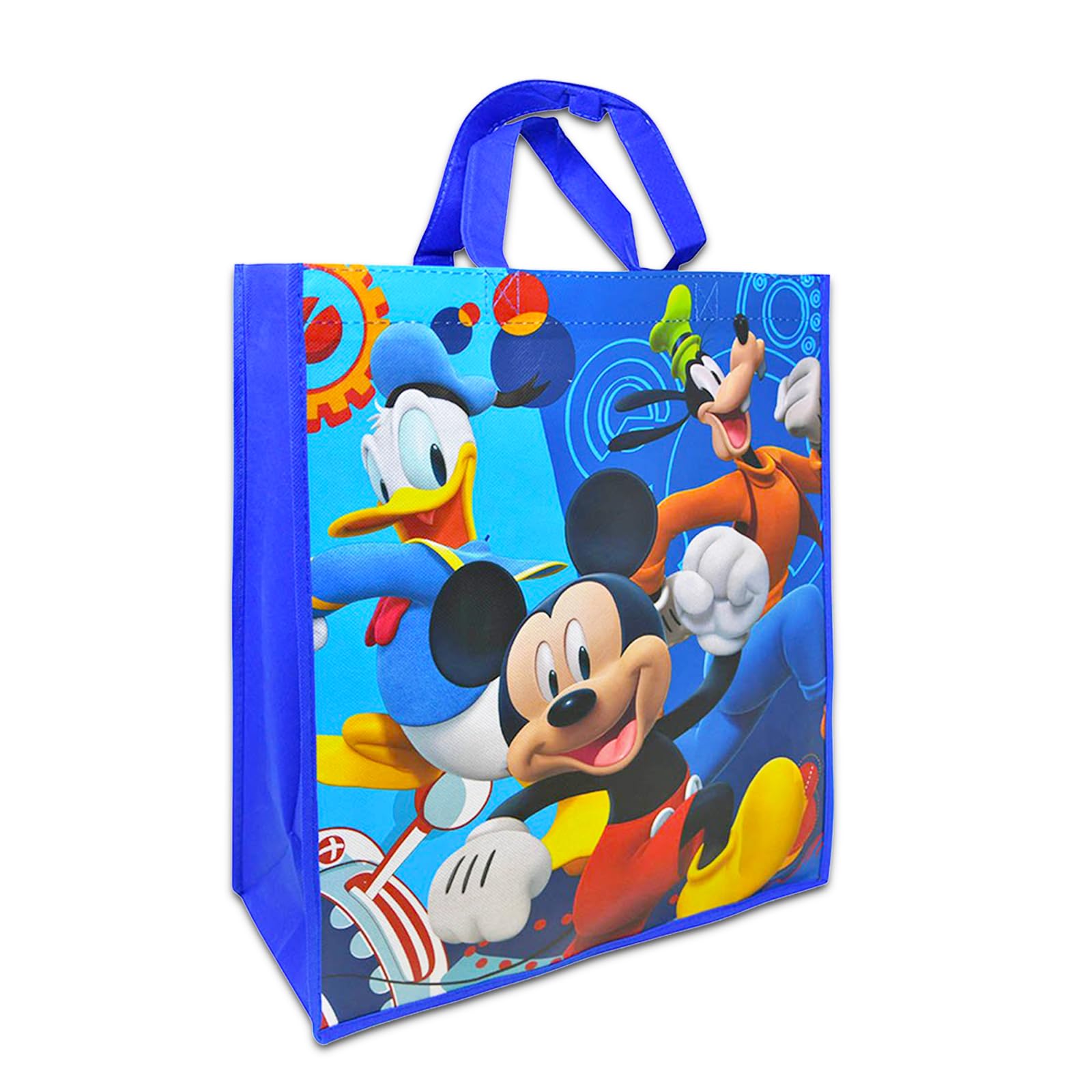 Mickey Fleece Throw Blanket and Tote Set for Kids and Teens - Bundle with Mickey Blanket, Tote, Stickers, and More for Boys & Girls (Size 40" x 50")