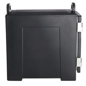 CenPro Insulated Food Pan Carrier, Holds 5 Full-Size Food Pans 2-1/2" Deep, Black (29A-007)