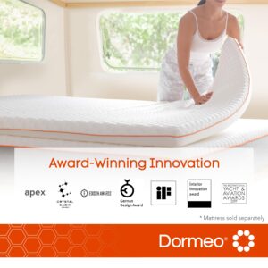 Dormeo RV King Mattress Topper - Relieving Octaspring Technology Mattress Topper - RV King Mattress Topper, Cooling Mattress Topper - 3 inch Mattress Topper King - RV King Mattress Toppers