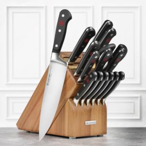 Wusthof Classic 16-piece Knife Block Set (Acacia Block)