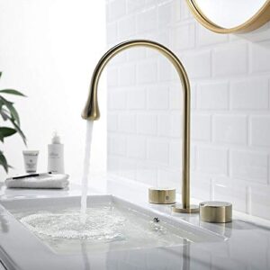 Bath Shower Faucet Deck Mounted Kitchen Fixture Wash Basin Tap Faucets Washing Hand Basin Brass Taps