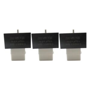 3 Pcs W10613606 Refrigerator Compressor Start Relay and Capacitor - Replacement for Whirlpool Kenmore Refrigerator Replaces W10416065 PS8746522 67003186